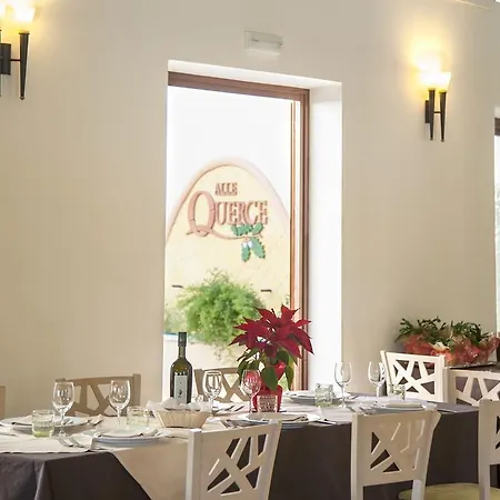 Отель Alle Querce Ristorante 4*